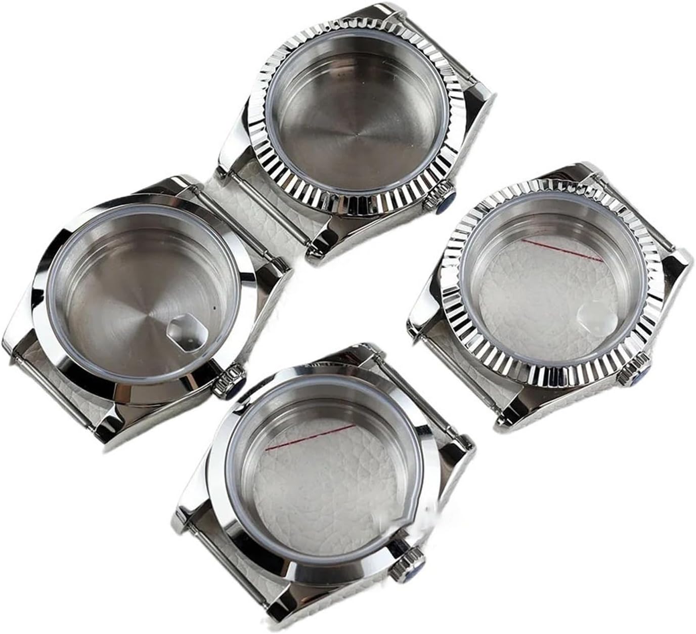 [SDFGUL] 36MM 39MM NH35ケース ステンレススチールケース サファイアクリスタル 防水 NH35 NH36ムーブ