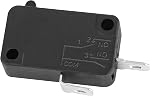 KW7-0 Micro Switch, Replacement for Air Fryer XL, Power XL, Vortex, Microswitches for Microwave Oven & Induction Cooker - Normally Open, 16A 125V/250V, 2Pins 1NO 1NC