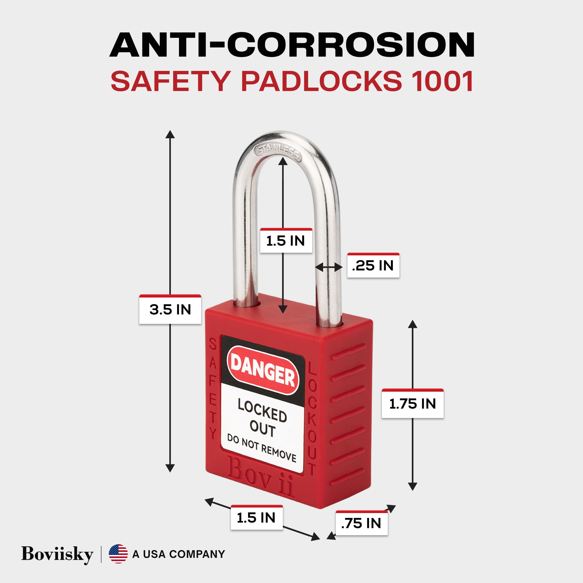 10 candados rojos, con llave igual, 2 llaves por cerradura, compatibles con OSHA