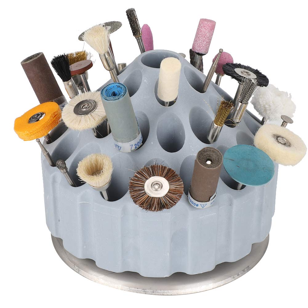 Kit de Accesorios para Herramientas rotativas, 35 Cabezales de Pulido, para Acero Inoxidable, con Caja de Almacenamiento, para pulir, taladrar, tallar, lijar, Grabar,