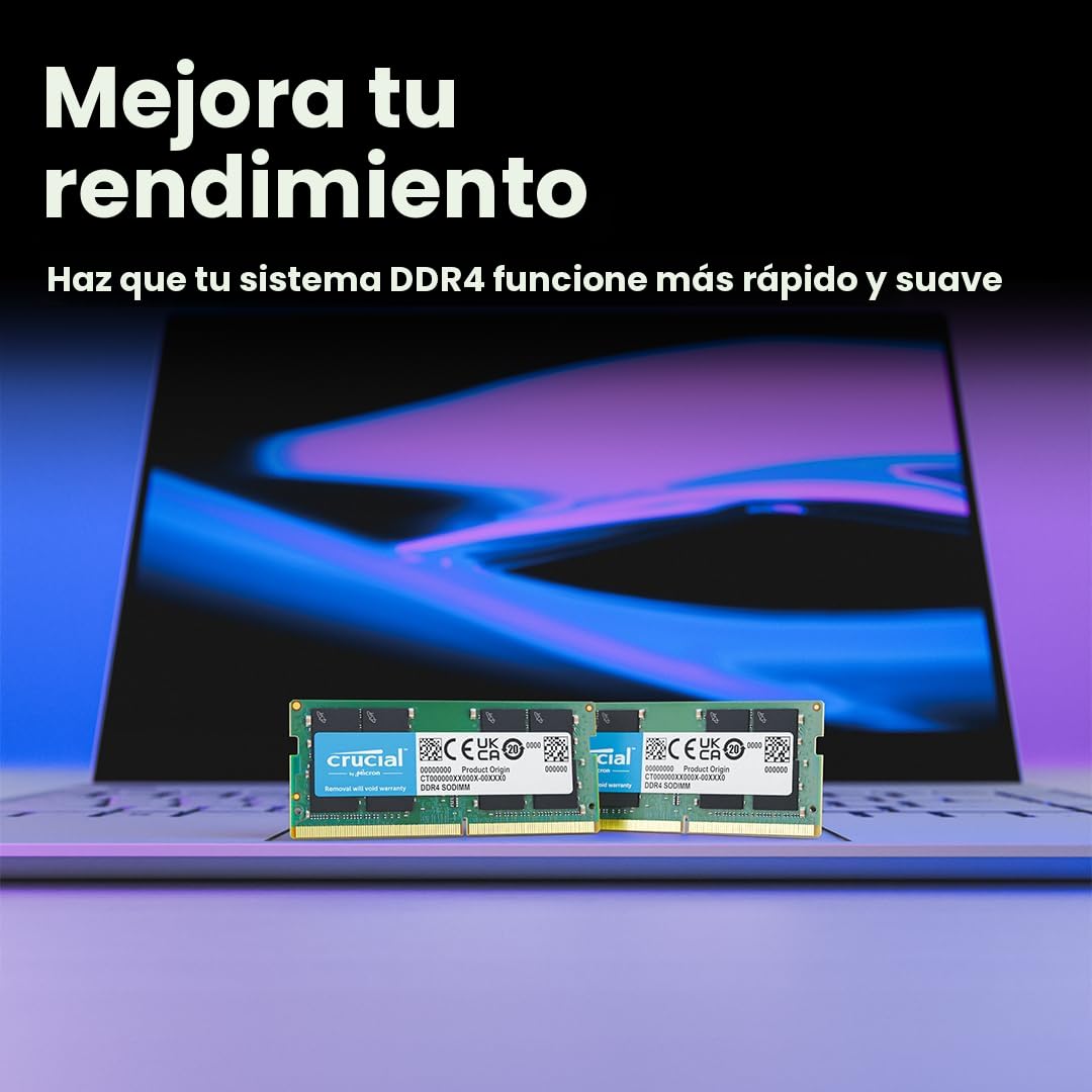 Amazon.com: Crucial Kit de memoria RAM DDR4 de 64GB (2x32GB
