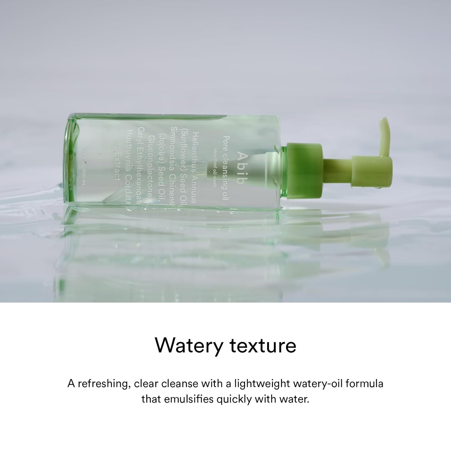 Abib Pore Cleansing Oil Heartleaf Oil-wash 6.76 fl.oz.