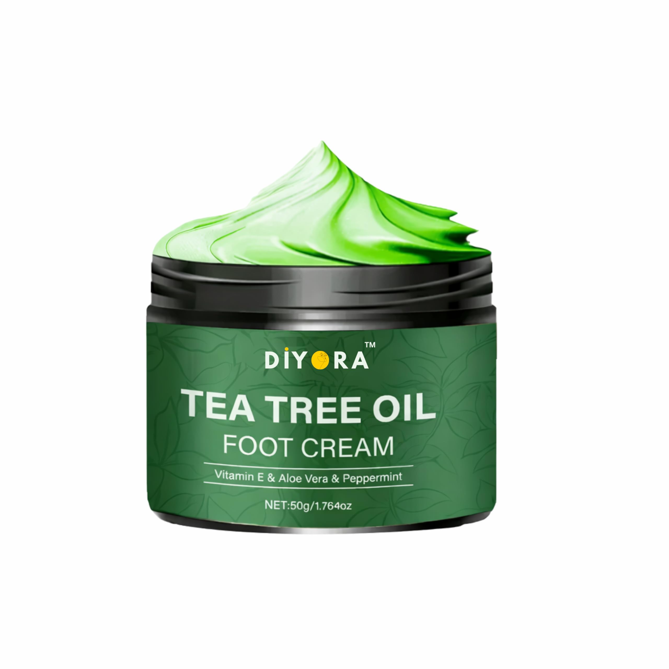 DIYORA Tea Tree Oil Foot Cream – 50g | For Dry & Cracked Heels | Foot Care Cream for Men & Women | Suitable for All Skin Types-picture-32