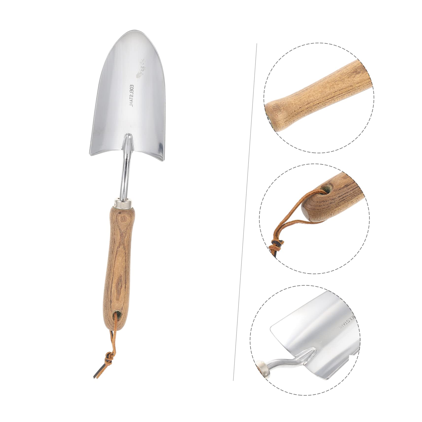 Toddmomy 2piezas Espátula De Jardinería De Inoxidable Ligera y Portátil para Plantar y Trasplantar El Jardín