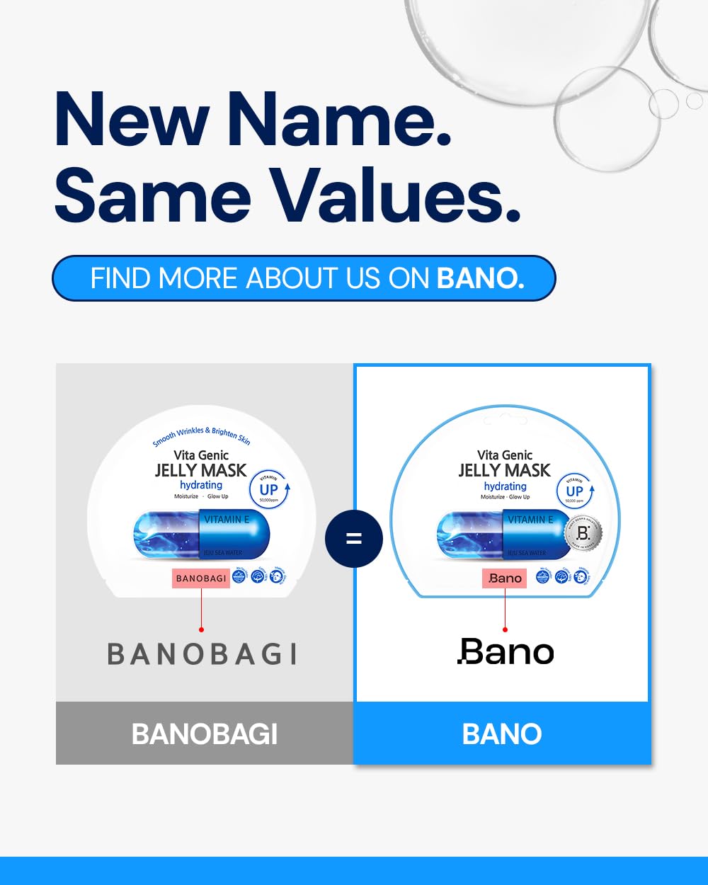 Vita Genic Jelly Face Hydrating Mask 10EA – Firming Sheet Mask for Sensitive Skin, Korean Glass Skin Care with Mineral Water, Vitamin C & Niacinamide, Fragrance-Free - Image 2