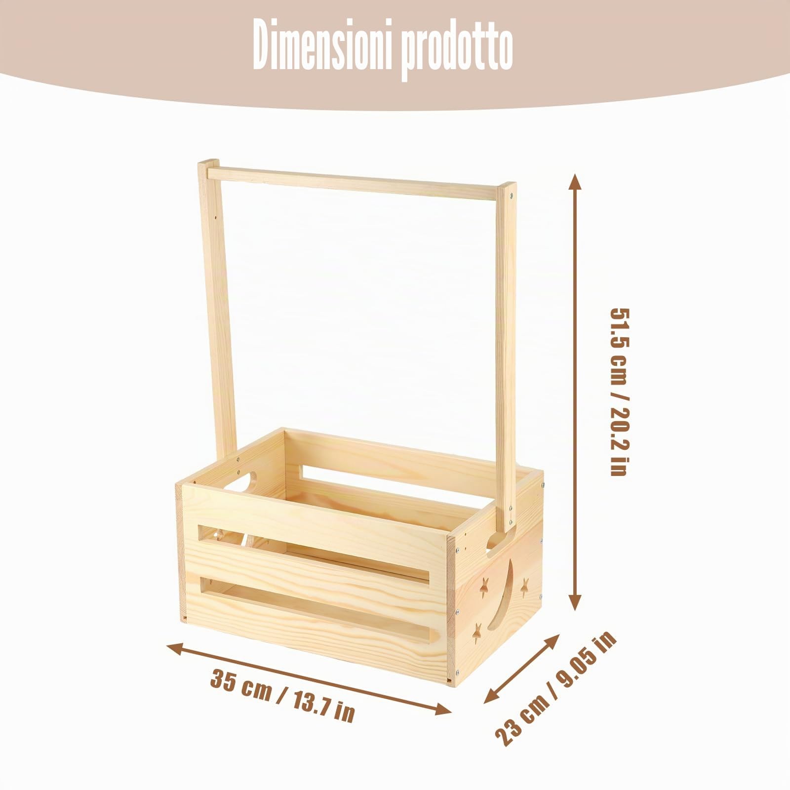 Guardaroba Baby Shower Legno, Elegante Armadio Baby Shower Versatile Appendiabiti Legno Bambini Pratico Cestino Portaoggetti Baby Shower Baby Shower Nuovi Genitori Articoli Essenziali Neonati