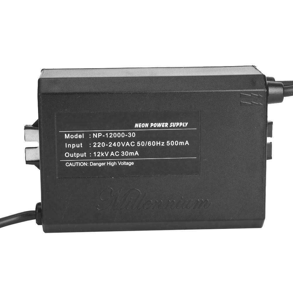 1 . neonowe światło - transformator elektroniczny - .zasilacz P-12000-30 12 KV 30MA