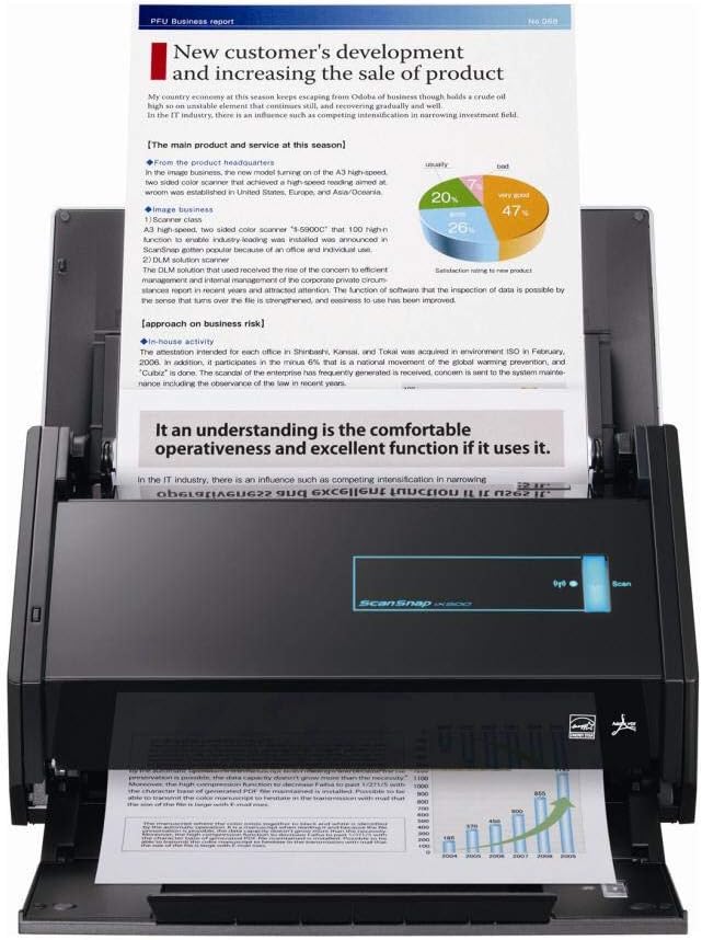 Fujitsu PA03656-B005 Image Scanner ScanSnap iX500