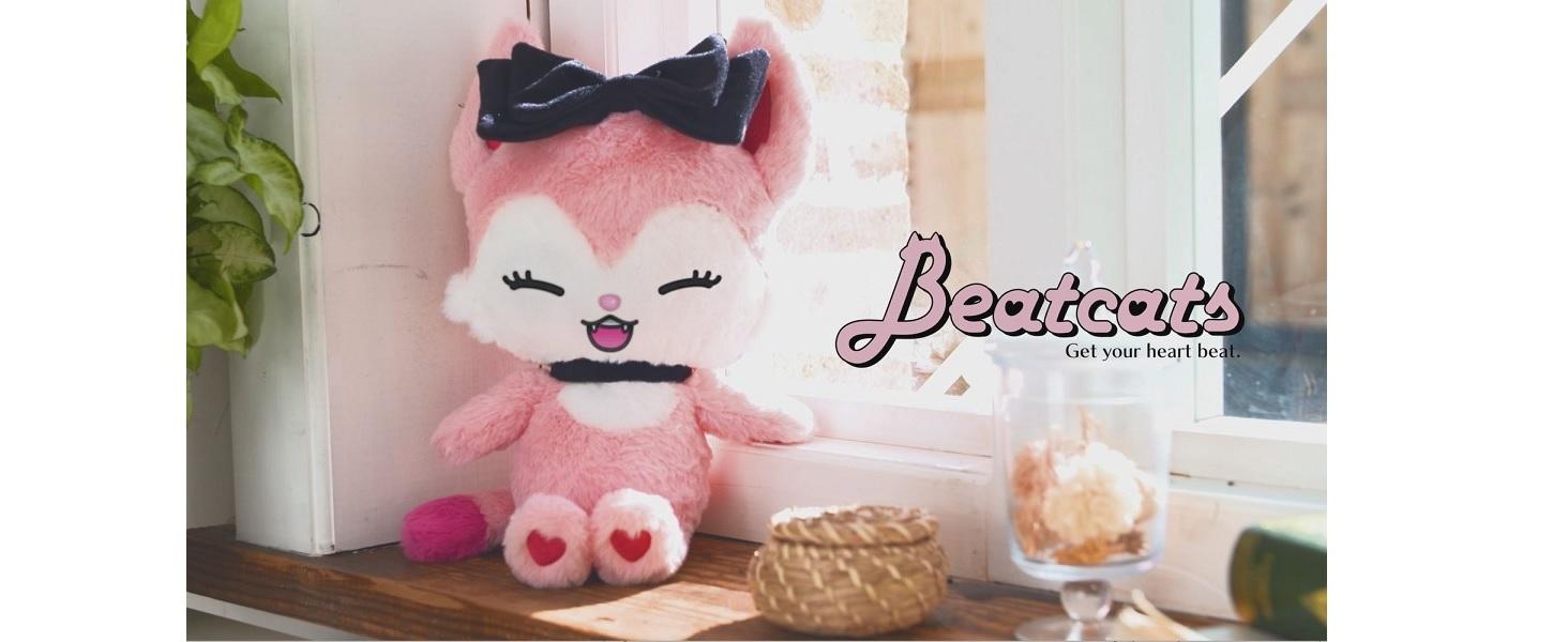 Amazon.co.jp: Beatcats ぬいぐるみ(M)レイラ : おもちゃ