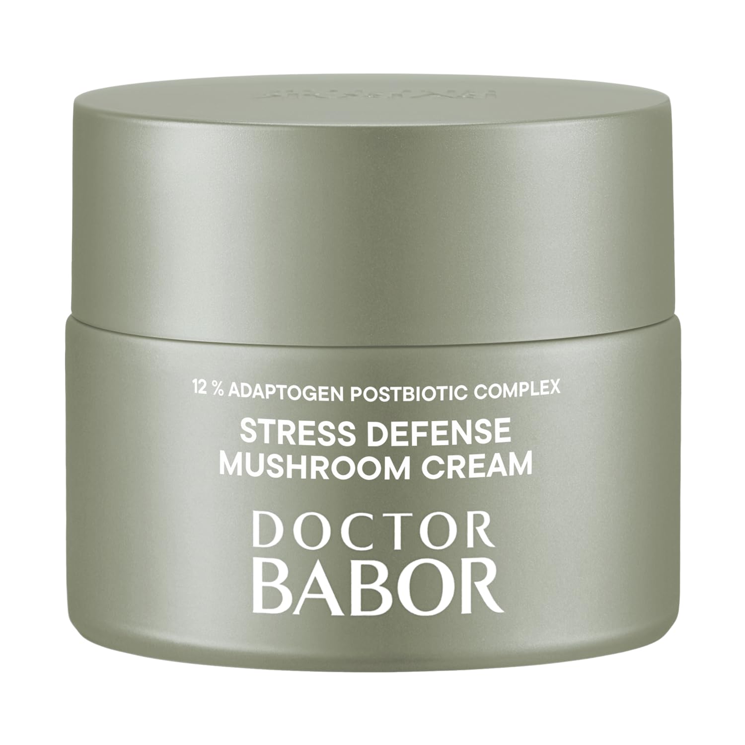 Microbiomic Stress Defense Mushroom Cream, Antioxidant and Microbiome Complex Protect, Moisturizer Balances and Revitalizes Skin, Improve Skin Barrier, Reduce Fine Lines & Wrinkles, 1.69 oz