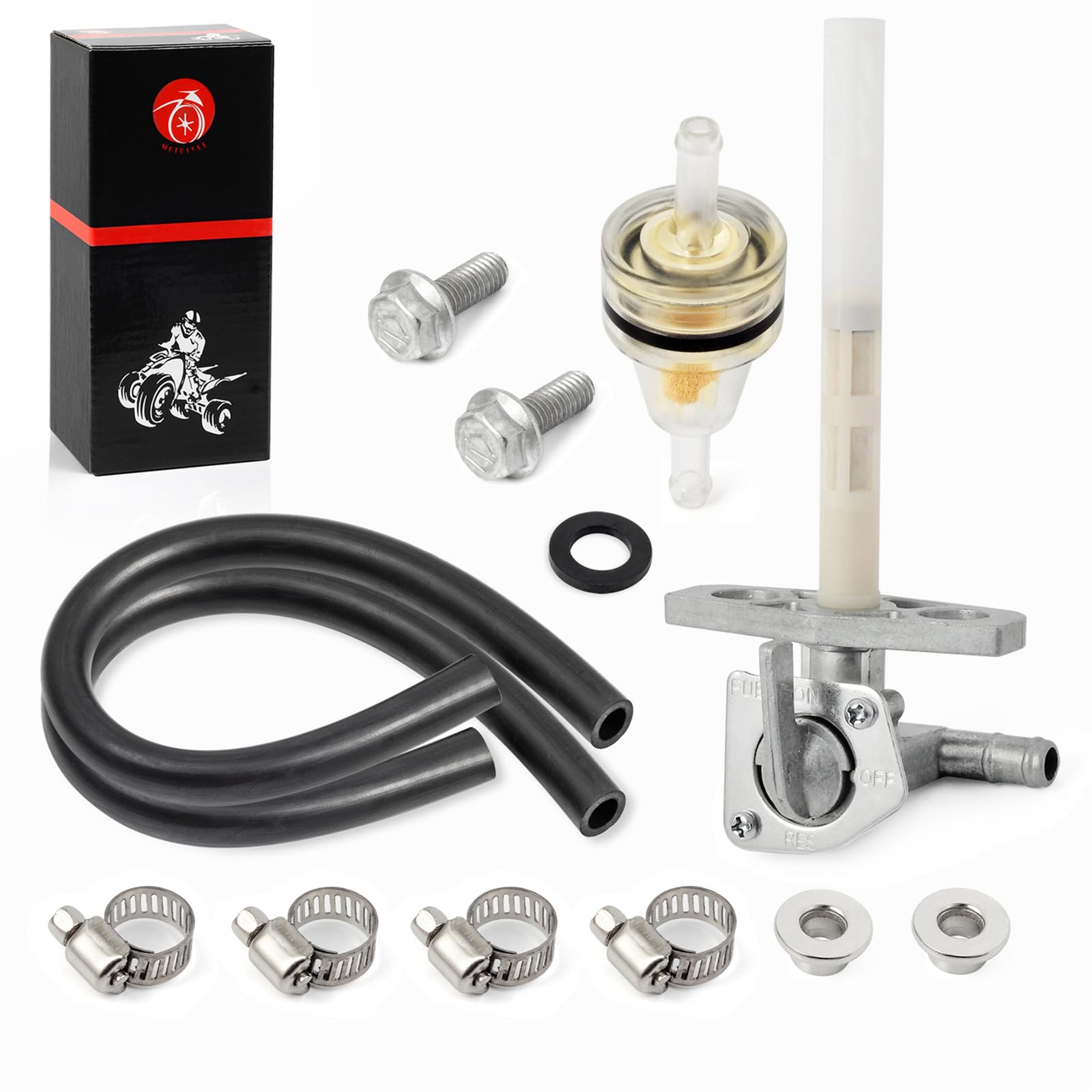 16950-KT0-831 8mm Gas Tank Fuel Valve Petcock Kit For Honda XR200R