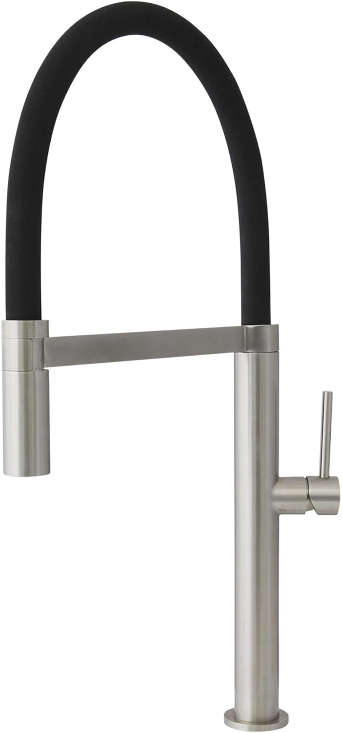 STYLISH Modern Kitchen Sink Faucet Single Handle Pull Out Dual Mode 100