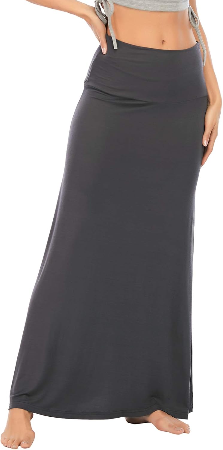 Womens Maxi Skirts, Long Skirt for Women High Waist Maxi Dresses, Spring Outfit 2026 - Image 2