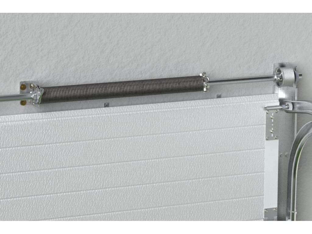 Vente-unique - Porte de garage sectionnelle à cassette anthracite motorisée L254 x H218 cm - CAOPAS