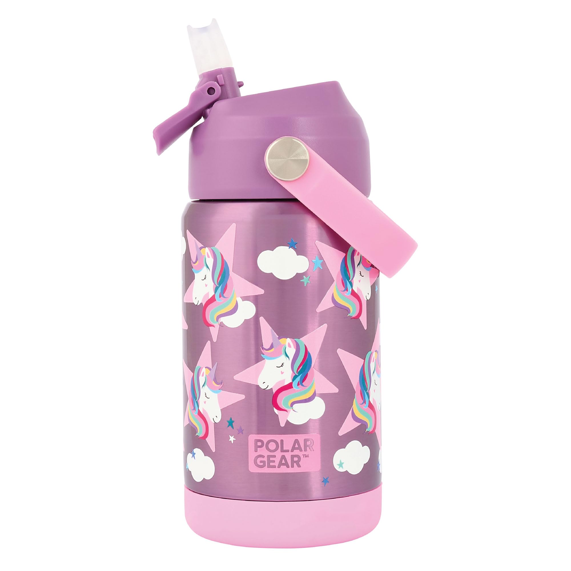 Polar Gear Hydra Cool 370ml Stainless Steel Bottle (Unicorn)