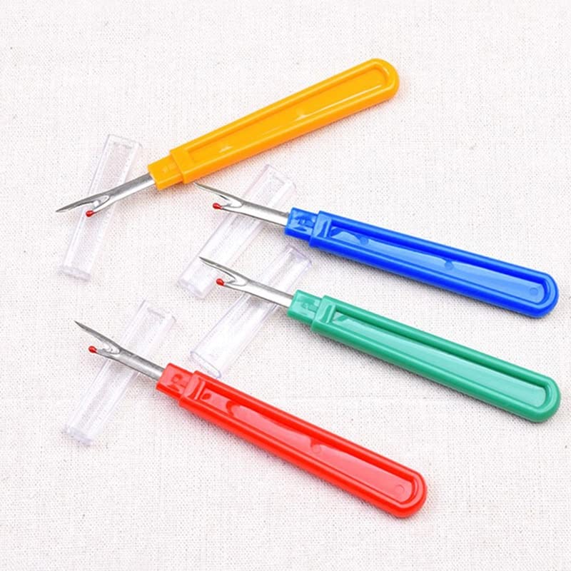 Large Sewing Seam Rippers, Ergonomic Grip Stitch Unpicker, Handy Sewing Seam Thread Remover for Sewing Crafting Removing Hems &