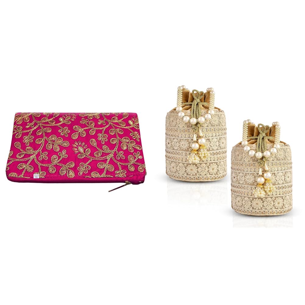 heart home Kuber Hand Purse | Potli-picture-20