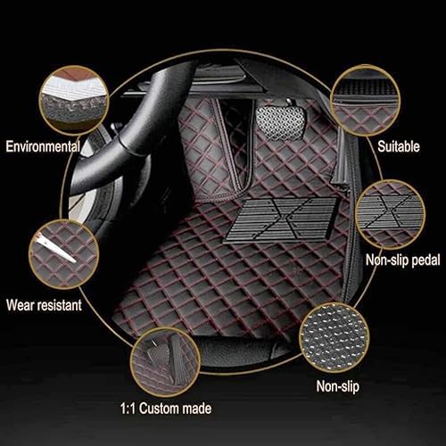 Miniatura 3 de ATMASAD Tapetes personalizados para piso de automóvil compatibles con Toyota Camry, Corolla, Avalon, RAV4, FJ Cruiser, Highlander, etc. Almohadillas