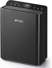 Afloia Purificadores de ar para quarto, casa, sala grande de até 2000 pés², filtro eficiente de 3 estágios com sensor de qualidade do ar a laser para animais de estimação, pelos de pelos de animais