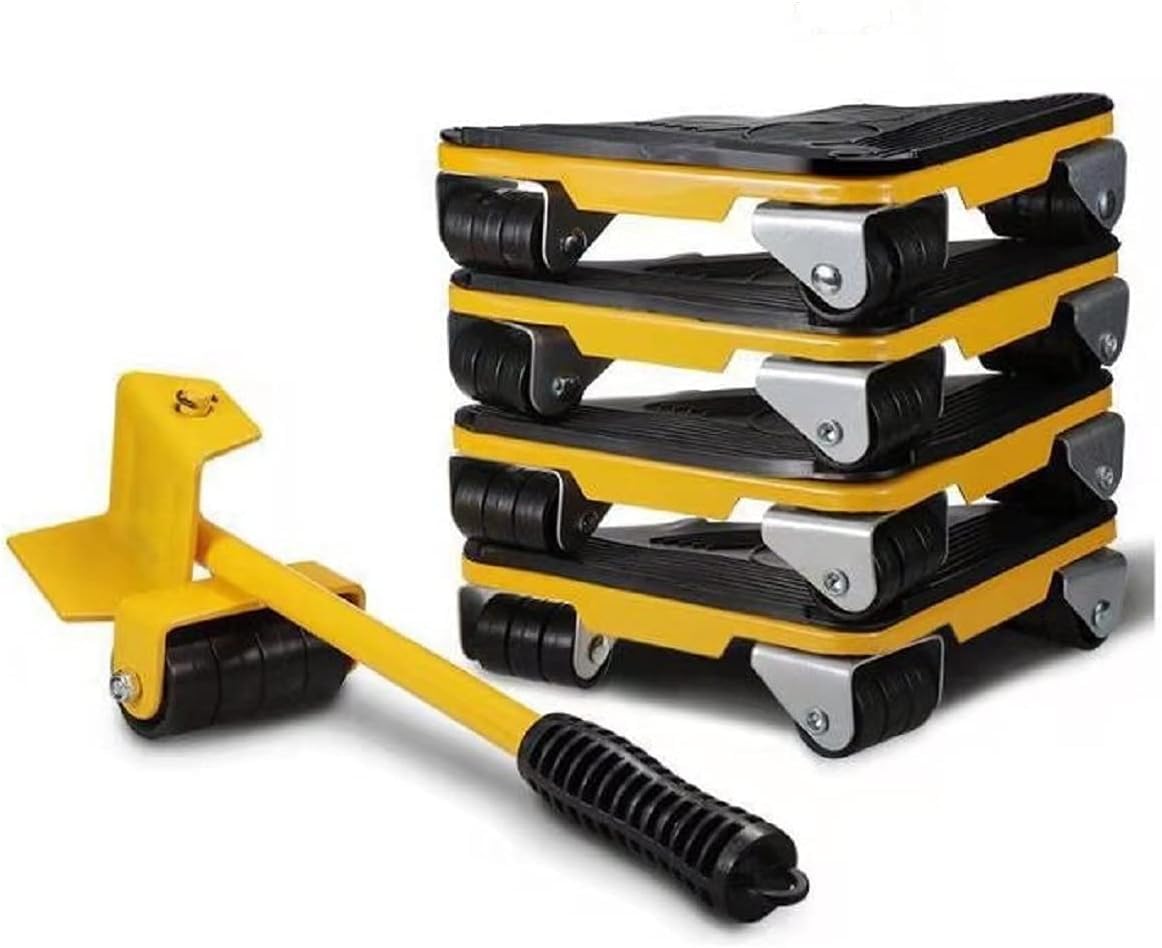 SEVEN SPACE Heavy Duty Furniture Lifter with 4 Sliders for Easy and Safe Moving Moving Tool Shifter 5 Pack Object Mobile Tool Mover Household Hand Tool Set (B0D3L2XZ6N) Amazon Price History, Amazon Price Tracker