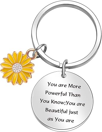 Coworkers Keychain Sister Keychain Encouragement Gift Wife Gift Husband Keychain