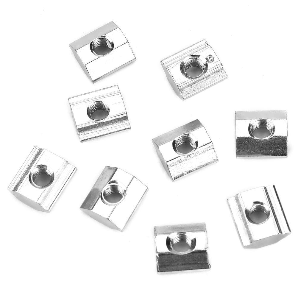 50 Stück T-Nut Muttern M5 | Hammerkopf Muttern Für Aluminiumprofile & Möbelbau