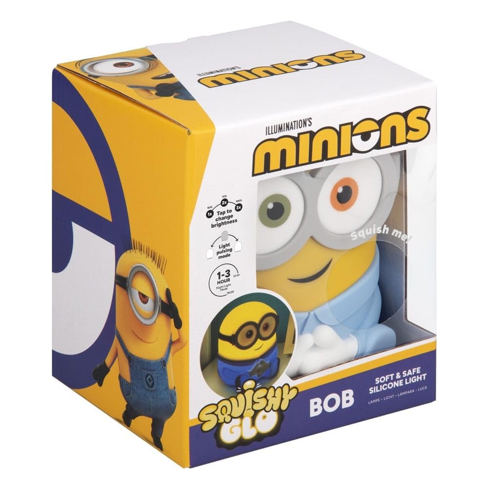 ミニオン様 GLOW PACK CL+ 10回分 新品 Amazon.com: Paladone Minions Bob SquishyGlo Silicone Night Light