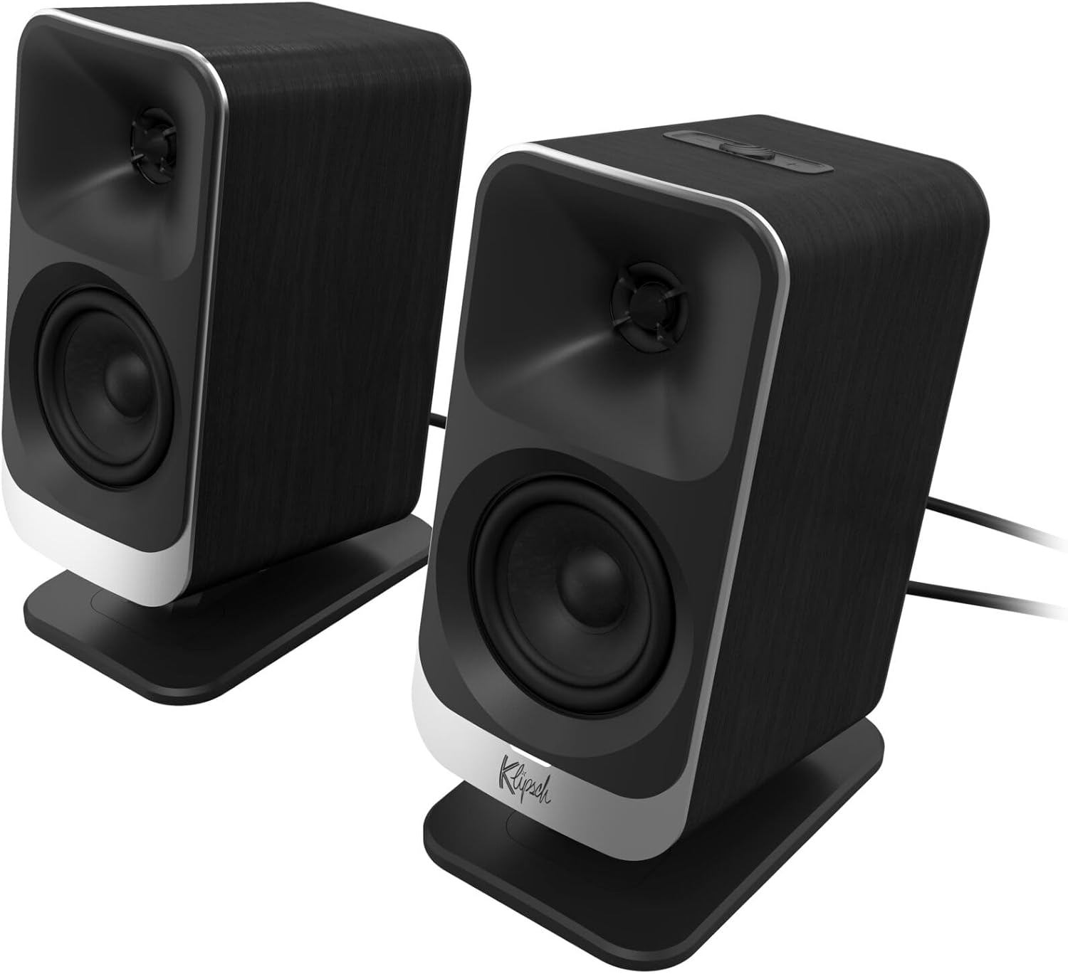 Davant view of Klipsch ProMedia Lumina Satellite Speakers