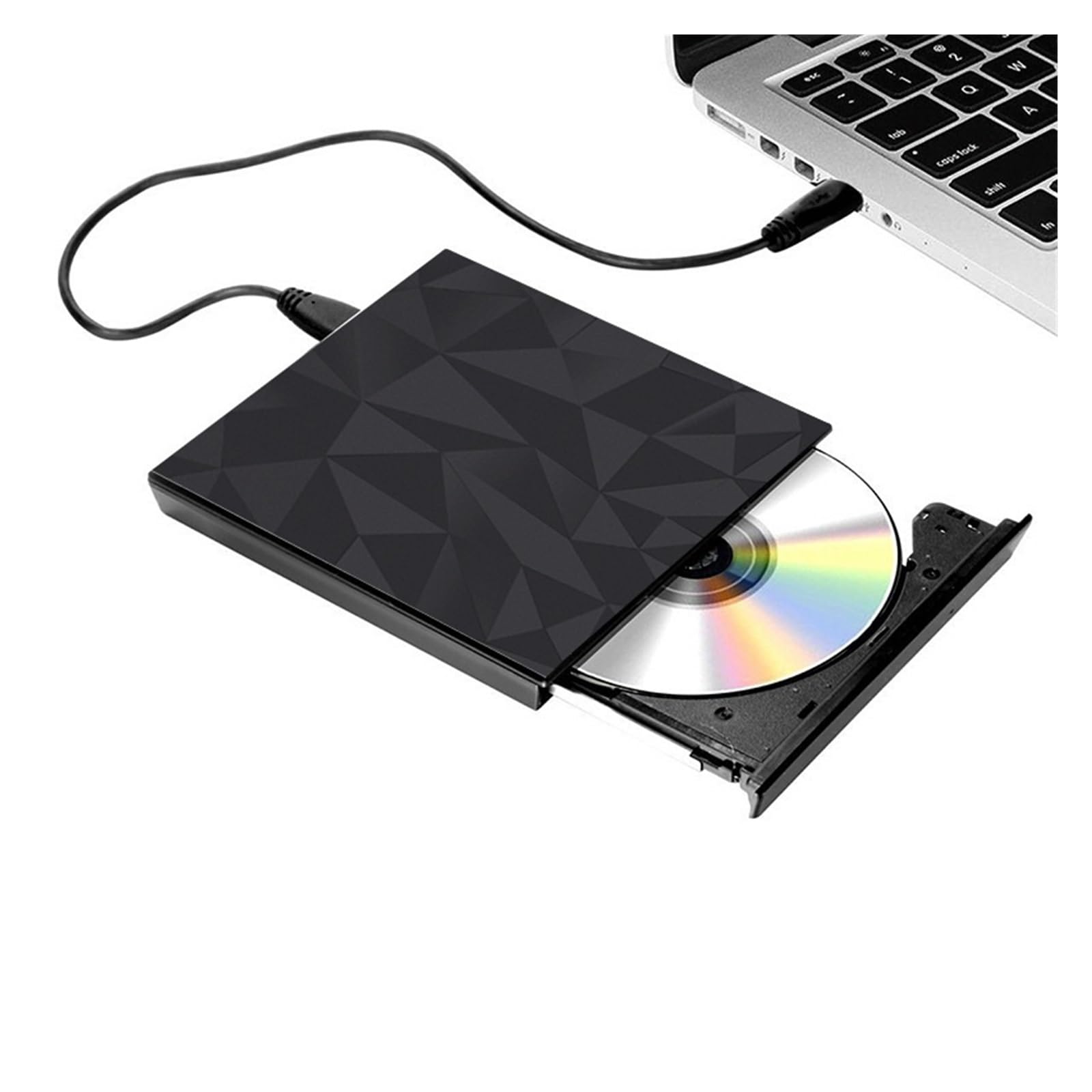 Unità Ottica Esterna Mobile USB Lettore Dischi Blu-ray HD 4K Blu-ray