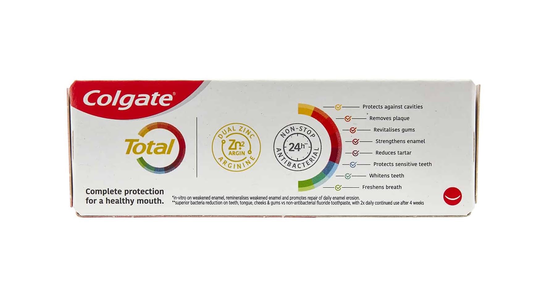 Colgate Total Original Dentifricio 20 ml - Formato da viaggio - Confezione da 12