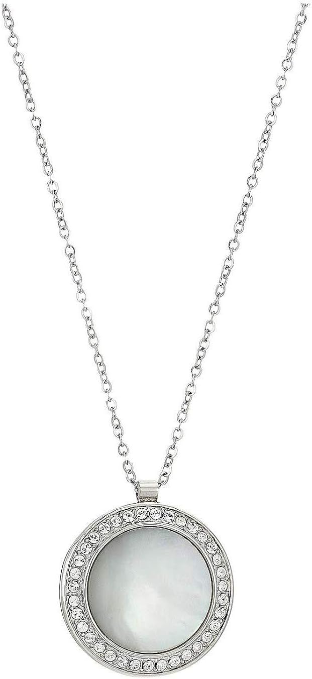 Bulova Orologio Analogico al Quarzo Donna con Cinturino in Acciaio Inossidabile 96X146