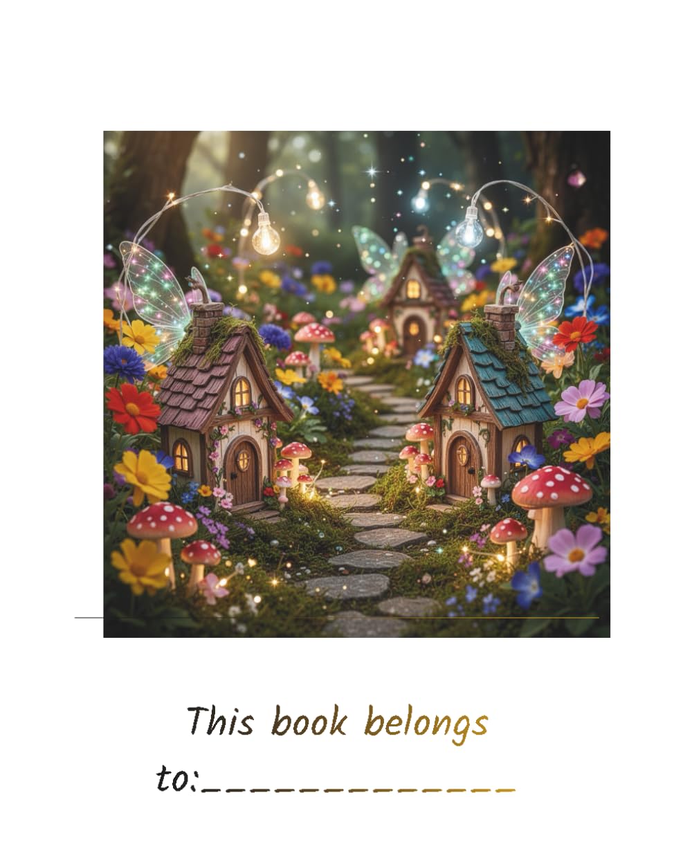 Fairy Coloring Book: Fairy Garden