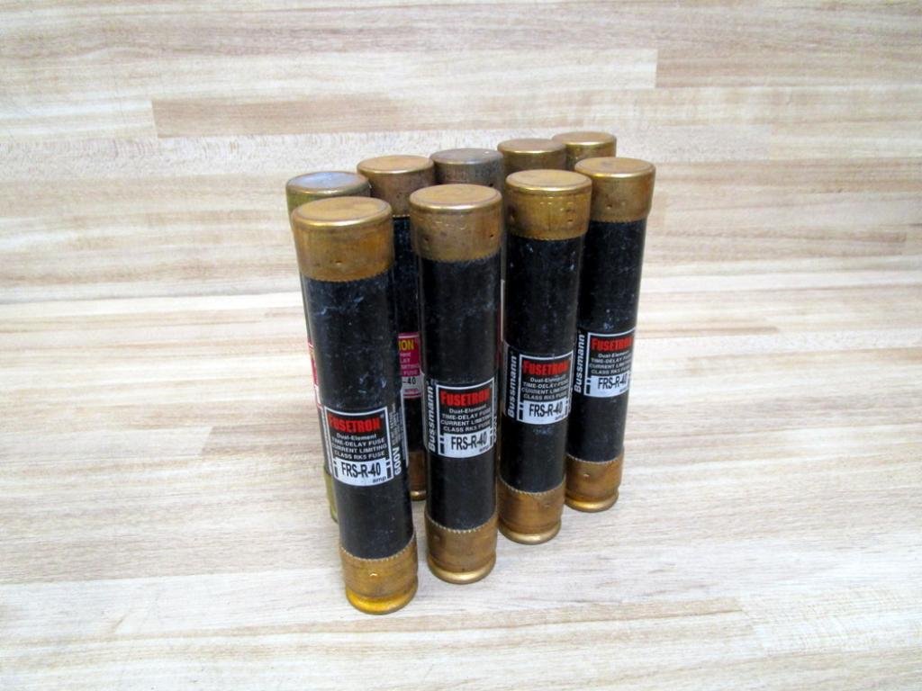 Fusetron FRS-R-40 Bussmann Fuse FRSR40 Cooper (Pack of 9): Amazon.com ...