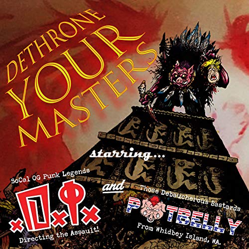 Dethrone Your Masters Split Ep [Disco de Vinil]