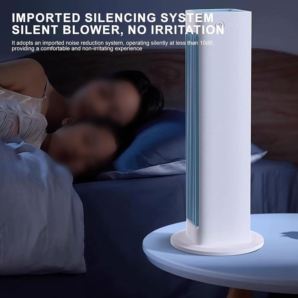 Condizionatore d'aria a parete senza fili con installazione senza perforazione, supporto per la ricarica wireless, ad alta efficienza energetica e telecomandato per un clima interno confortevole