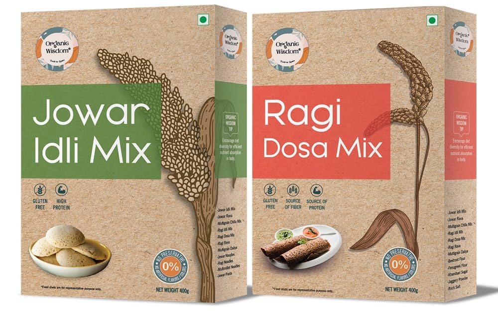 Jowar Idli & Ragi Dosa Mix
