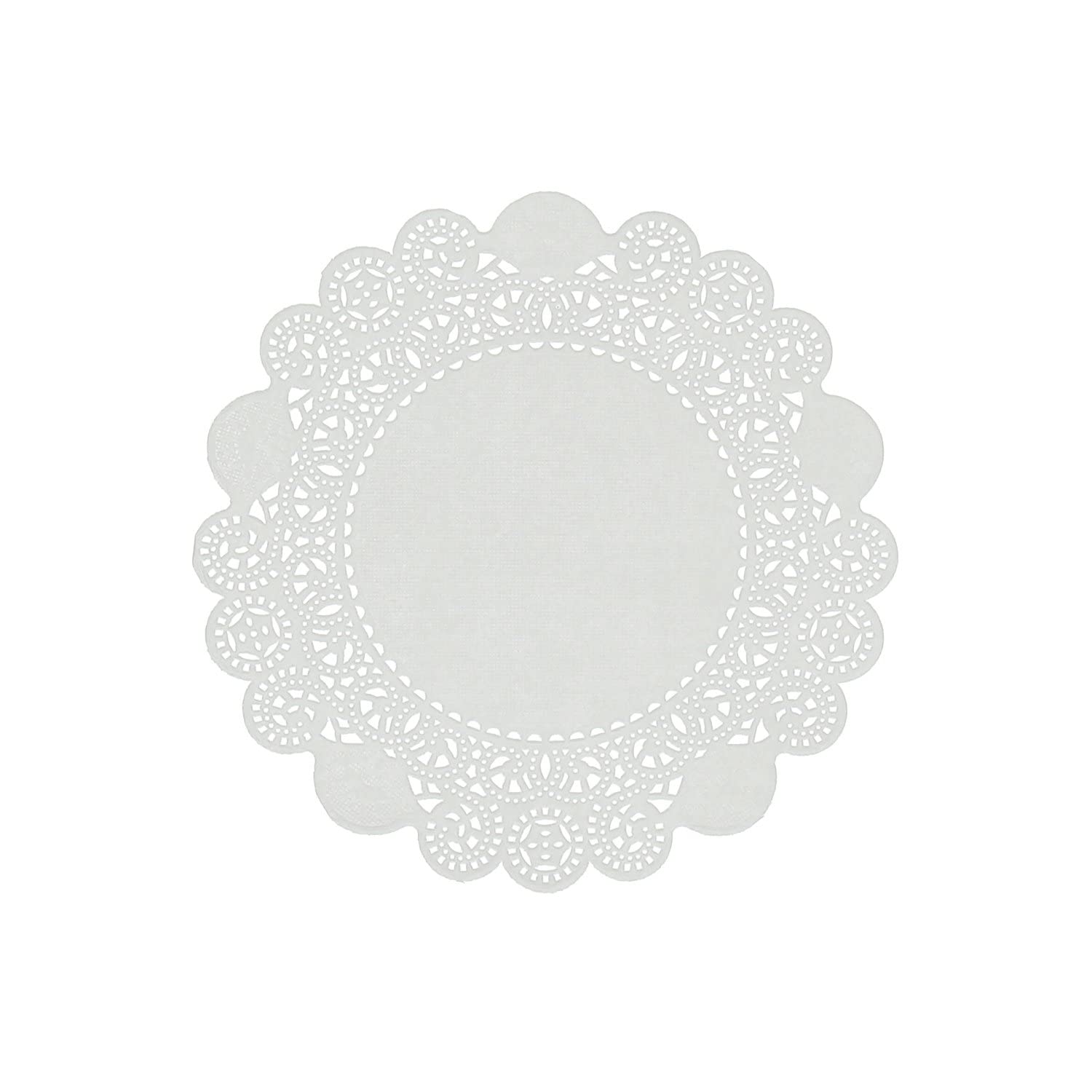 Royal6 Inch Disposable Paper Lace Doilies, Package 1000