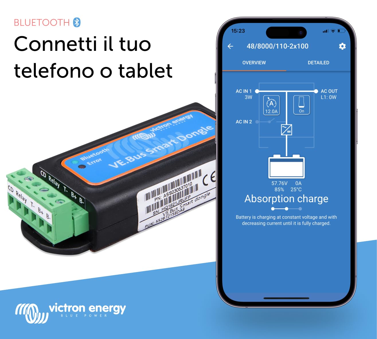 Victron Energy Dongle Smart VE.Bus (Bluetooth)