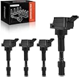 A-Premium Engine Ignition Coil Packs Compatible with Hyundai Elantra 2015-2019 Kona Sonata Kia Forte 2016-2019 Optima 2017-2018 L4 2.0L 4-PC Set