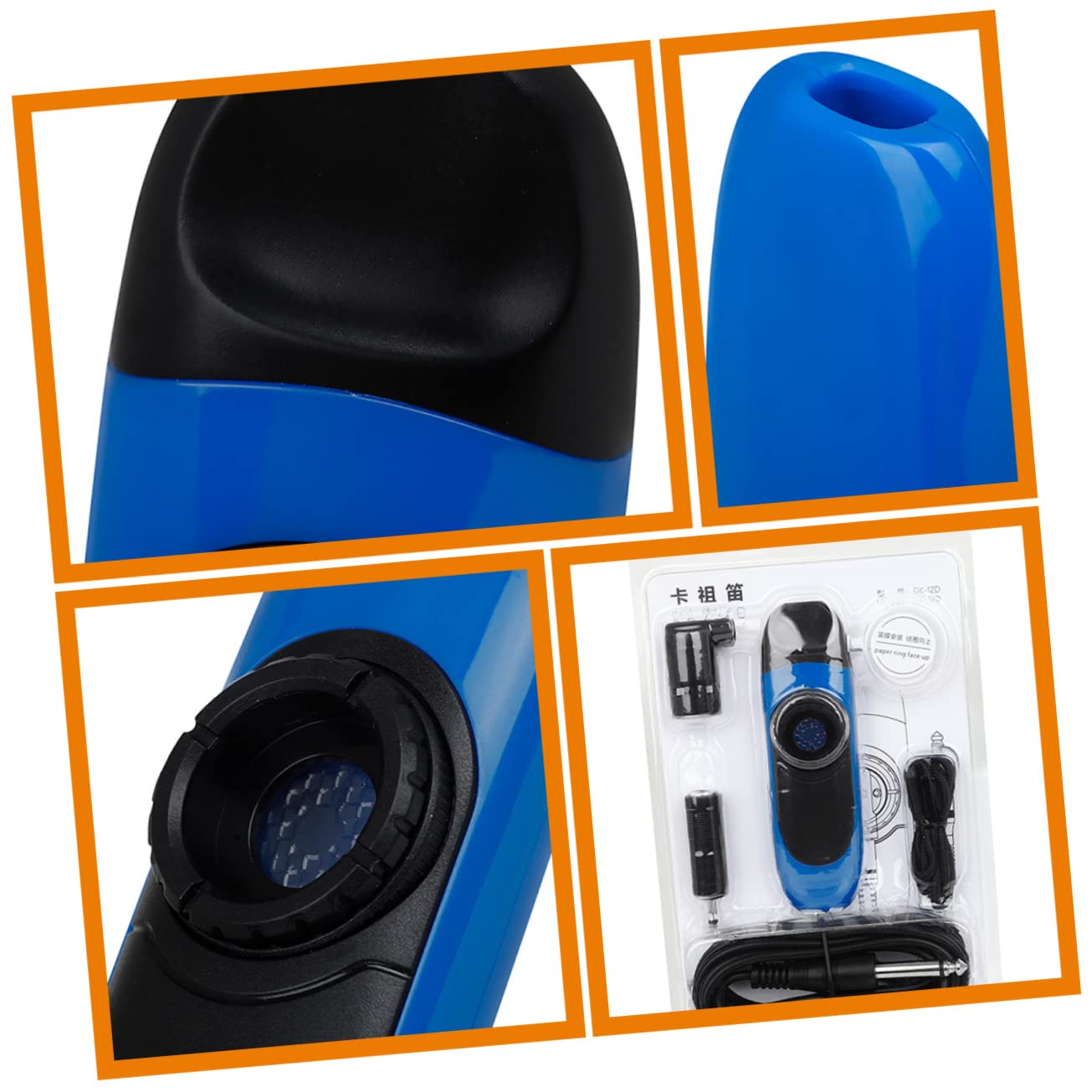 ibasenice 3sets Kazoo Elettrico Professionale Con Membranper Flauto e Cavo Di Collegamento Strumento Musicale Divertentper Adulti e Facile Da Suonare Per Insegnamenti Musicali e Spettacoli