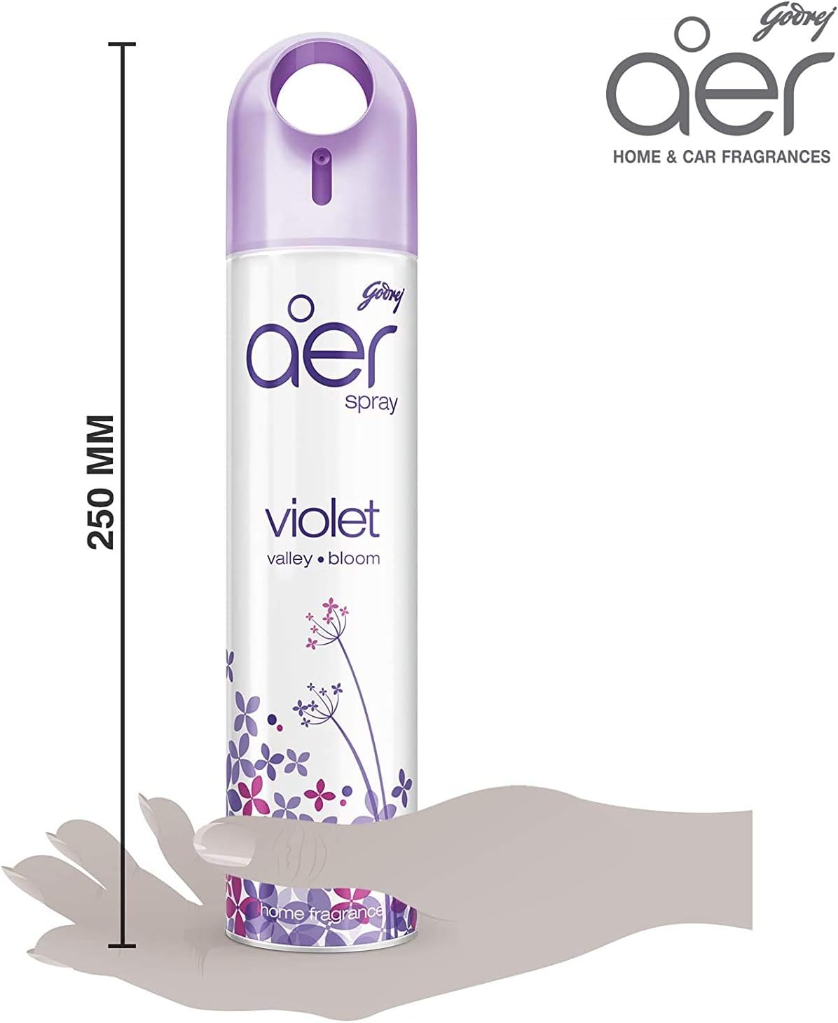Godrej aer Home Air Freshener Spray - 300 Ml Violet Valley Bloom
