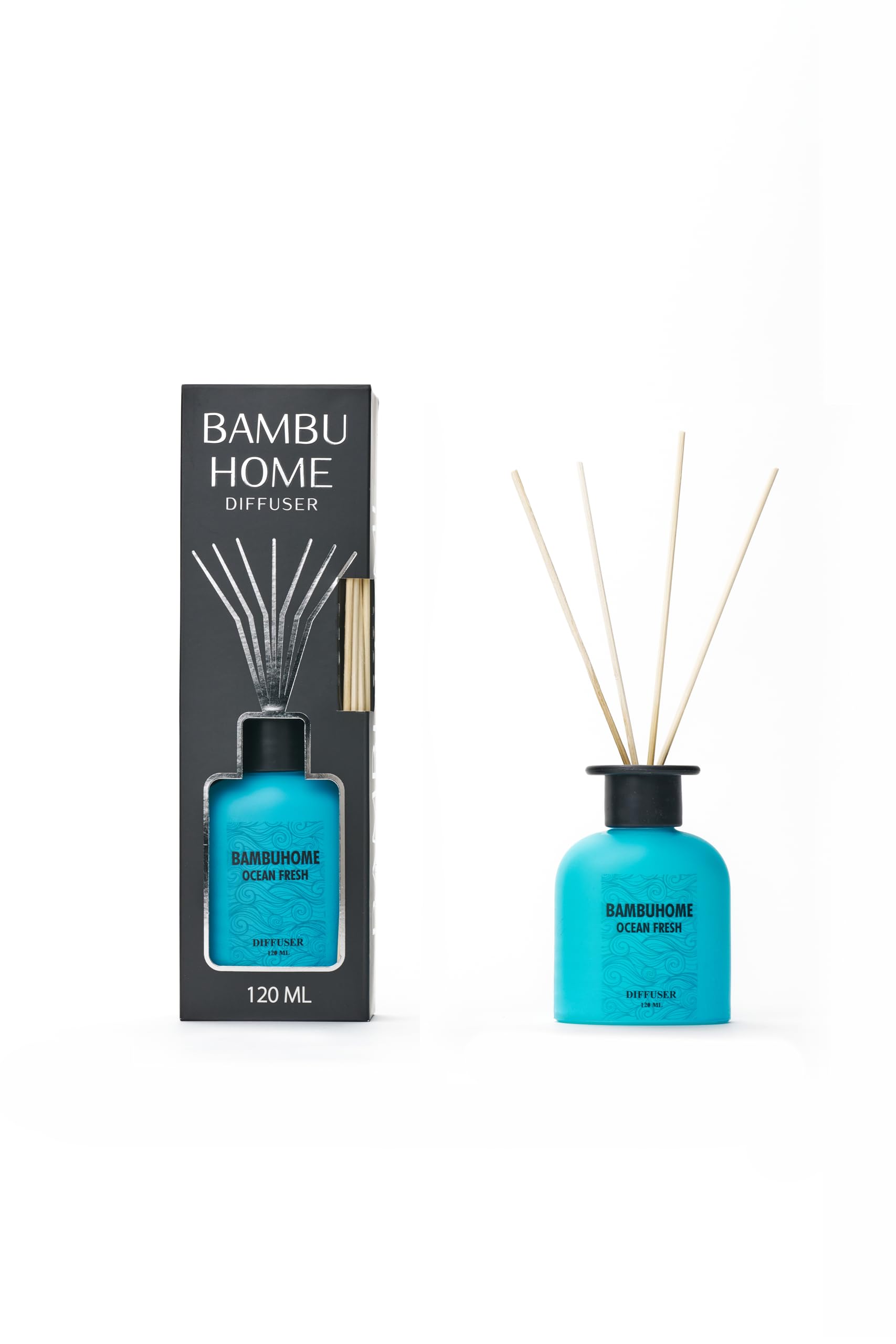 Oda Kokusu Diffuser, Okyanus Ocean Fresh, 120 ML, 8-10 HAFTAYA KADAR ETKİLİ,40-45 METREKAREYE…