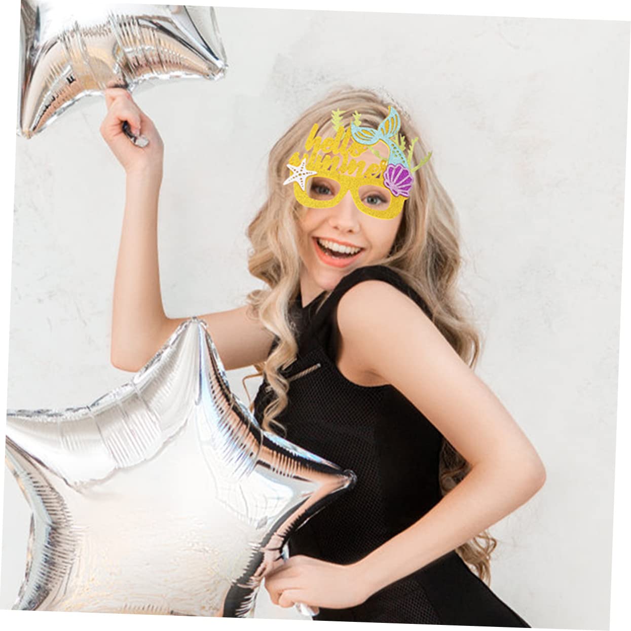 Amosfun 12pezzi Decorativi Hawaii Per Accessori Per Prop Divertenti Per Estivi e Celebrazioni Bacianti e