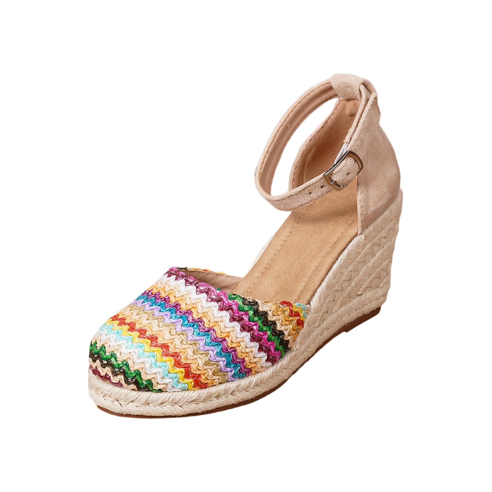 Zapatos de baile de plataforma para mujer, zapatos de novia gruesos con tiras y tacones altos tradicionales, elegantes y cómodos zapatos de fiesta con tacón para octubre