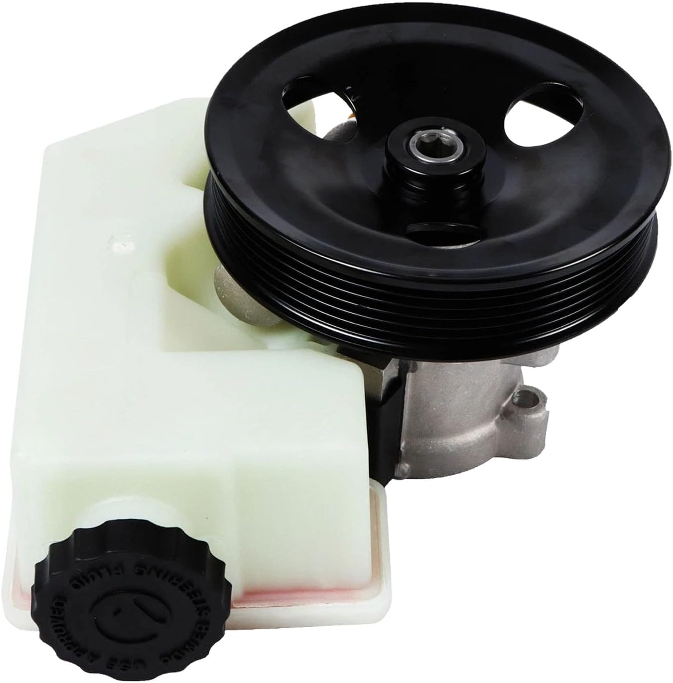 20-64610 Power Steering Pump with Pulley w/Reservoir Compatible With Jeep Liberty 2002-2006,For V6-3.7L Only，Replace # 96-64610 52088710AA 52088710AD 53013493AA 4892371AA 733-75141