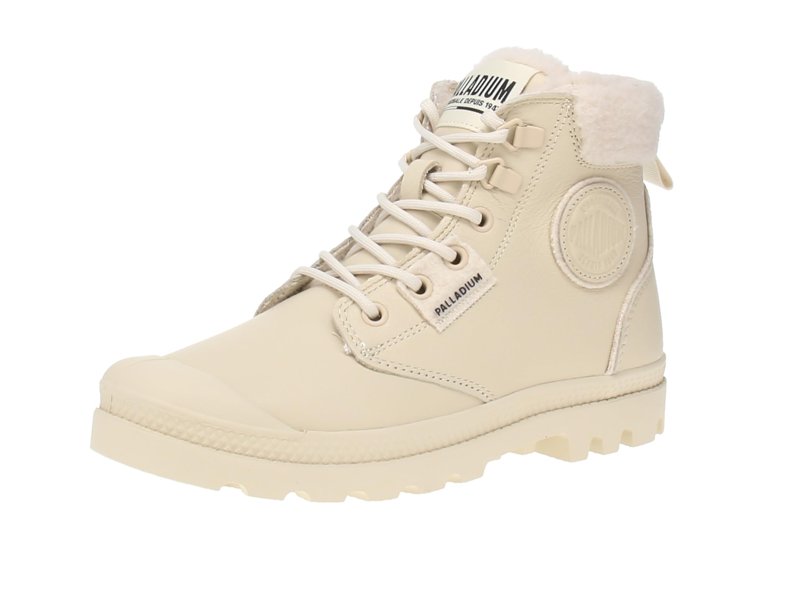Palladium Women's Beige ’S Trainers Pampa Hi Snow Warm