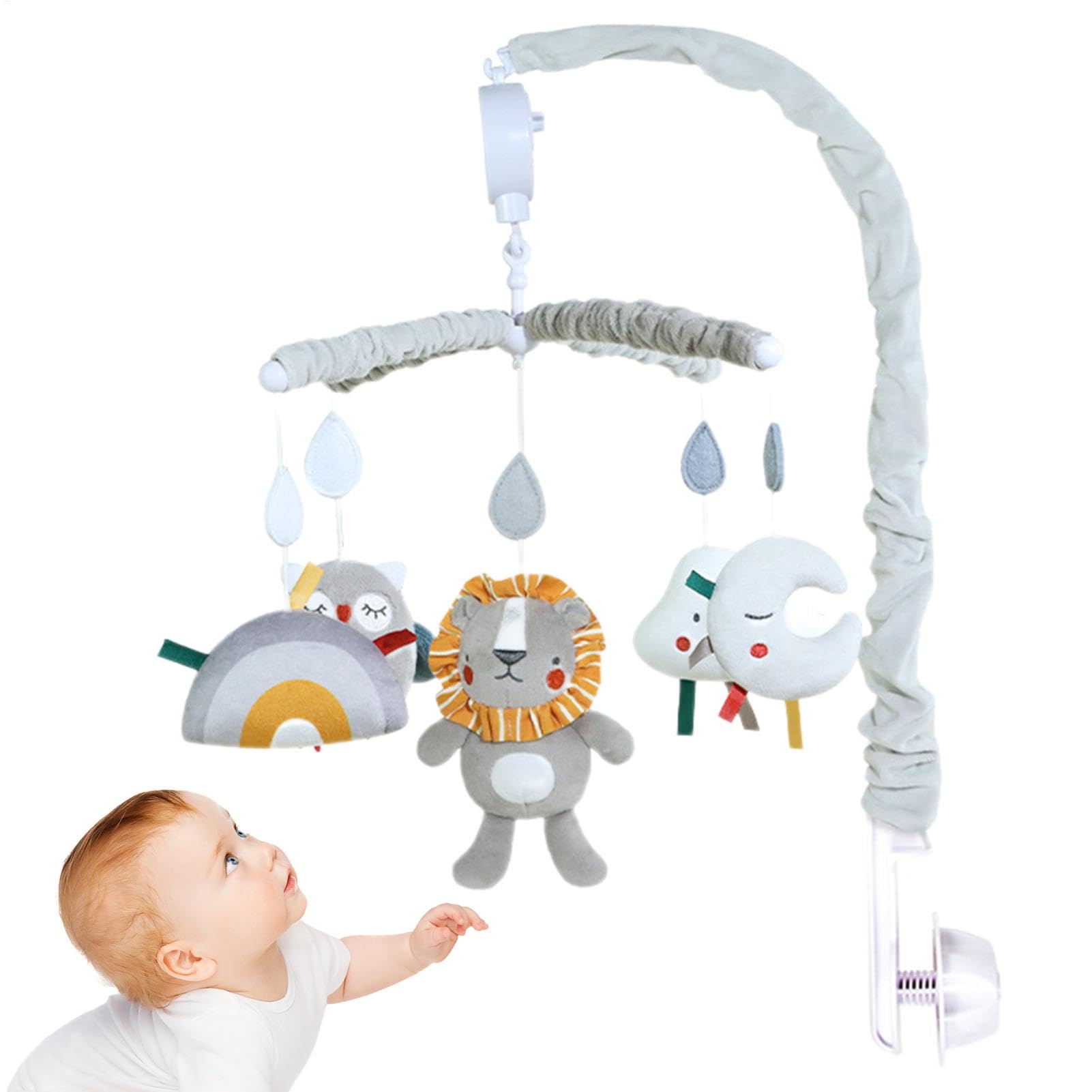 Giostrina Culla Neonato Mobile morbido rassicurante per bambini