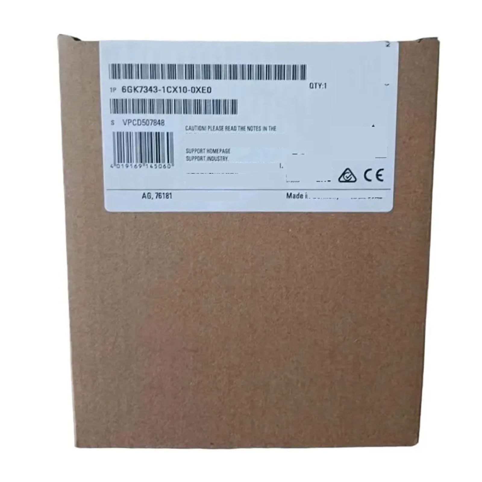 6GK7343-1CX10-0XE0 analog input module programmable controller