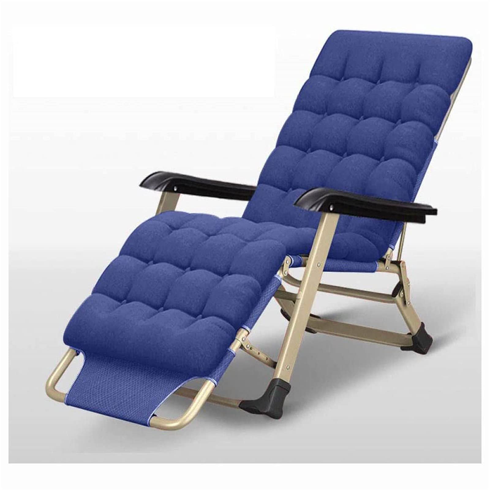 Chaise longue d'extérieur aluminium et transat de jardin pliable zéro gravité