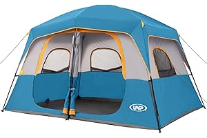 Spacious and Weatherproof: 8-Person Camping Tent for Outdoor Adventures